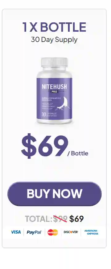 nitehush pro price - 1 Bottle